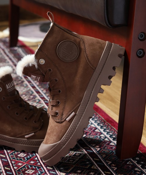 PALLADIUM(パラディウム)の「PAMPA HI ZIP WL パンパ ハイ ジップ WL(スニーカー・レディース・ブラウン系/サンドベージュ・23.5cm/23cm/24cm/22.5cm)」の5枚目の写真