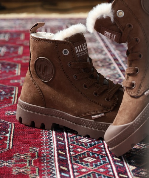 PALLADIUM(パラディウム)の「PAMPA HI ZIP WL パンパ ハイ ジップ WL(スニーカー・レディース・ブラウン系/サンドベージュ・23.5cm/23cm/24cm/22.5cm)」の6枚目の写真