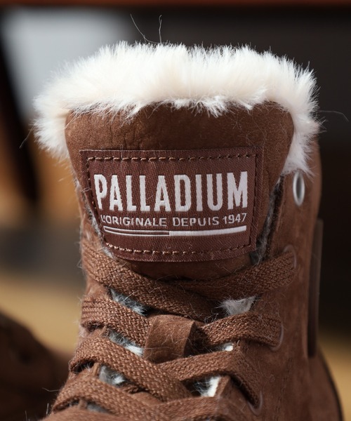 PALLADIUM(パラディウム)の「PAMPA HI ZIP WL パンパ ハイ ジップ WL(スニーカー・レディース・ブラウン系/サンドベージュ・23.5cm/23cm/24cm/22.5cm)」の7枚目の写真