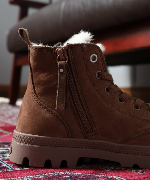 PALLADIUM(パラディウム)の「PAMPA HI ZIP WL パンパ ハイ ジップ WL(スニーカー・レディース・ブラウン系/サンドベージュ・23.5cm/23cm/24cm/22.5cm)」の11枚目の写真