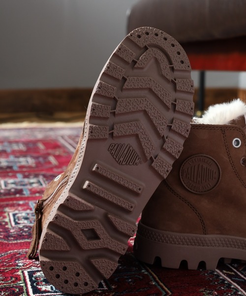 PALLADIUM(パラディウム)の「PAMPA HI ZIP WL パンパ ハイ ジップ WL(スニーカー・レディース・ブラウン系/サンドベージュ・23.5cm/23cm/24cm/22.5cm)」の16枚目の写真