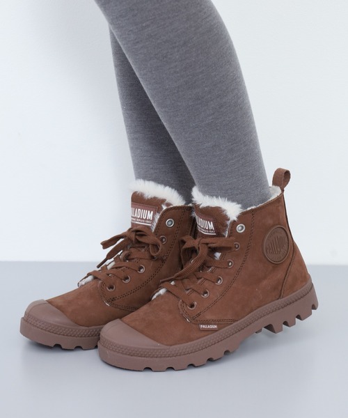 PALLADIUM(パラディウム)の「PAMPA HI ZIP WL パンパ ハイ ジップ WL(スニーカー・レディース・ブラウン系/サンドベージュ・23.5cm/23cm/24cm/22.5cm)」の20枚目の写真