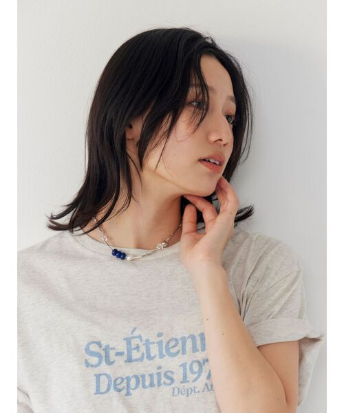 Ungrid(アングリッド)の「淡水パールネックレス(ネックレス・レディース・レッド/ブルー・FREE)」の3枚目の写真