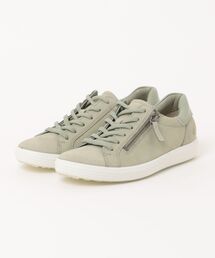 ECCO 快適 やさしい履き心地 SOFT 7 レディース 本革スニーカー