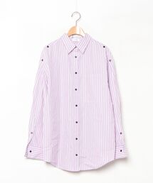 iRENE(アイレネ)の「ストライプ柄長袖シャツ(シャツ/ブラウス)」