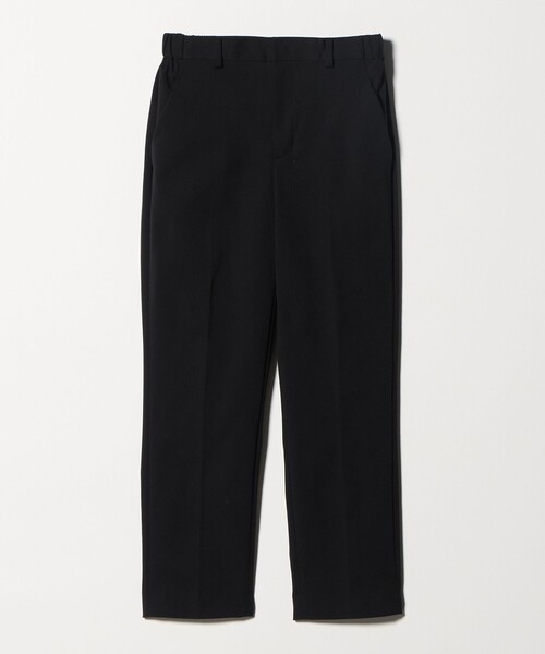 A DAY IN THE LIFE UNITED ARROWS(アデイインザライフユナイテッドアローズ)の「ダブルニット テーパードパンツ ‐セットアップ対応・ウォッシャブル‐<A DAY IN THE LIFE>(スラックス・レディース・ブラック/ネイビー/オフホワイト・38/40/36)」の3枚目の写真