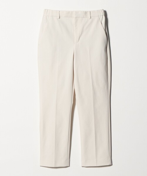 A DAY IN THE LIFE UNITED ARROWS(アデイインザライフユナイテッドアローズ)の「ダブルニット テーパードパンツ ‐セットアップ対応・ウォッシャブル‐<A DAY IN THE LIFE>(スラックス・レディース・ブラック/ネイビー/オフホワイト・38/40/36)」の13枚目の写真