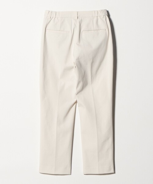 A DAY IN THE LIFE UNITED ARROWS(アデイインザライフユナイテッドアローズ)の「ダブルニット テーパードパンツ ‐セットアップ対応・ウォッシャブル‐<A DAY IN THE LIFE>(スラックス・レディース・ブラック/ネイビー/オフホワイト・38/40/36)」の14枚目の写真