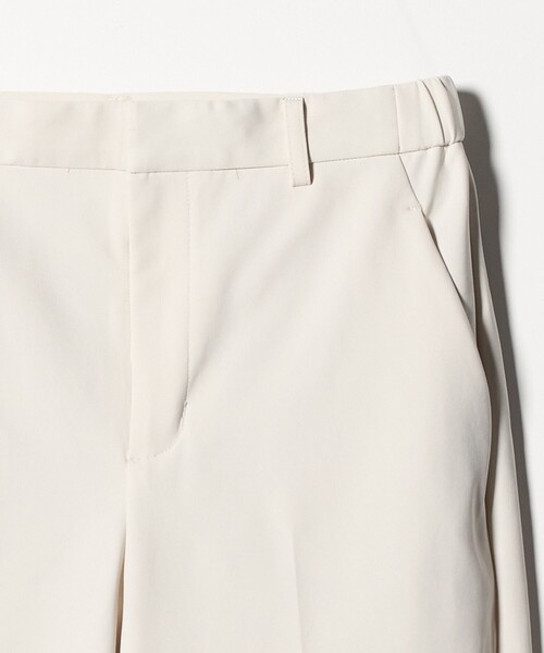 A DAY IN THE LIFE UNITED ARROWS(アデイインザライフユナイテッドアローズ)の「ダブルニット テーパードパンツ ‐セットアップ対応・ウォッシャブル‐<A DAY IN THE LIFE>(スラックス・レディース・ブラック/ネイビー/オフホワイト・38/40/36)」の15枚目の写真