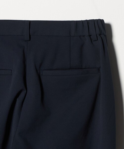 A DAY IN THE LIFE UNITED ARROWS(アデイインザライフユナイテッドアローズ)の「ダブルニット テーパードパンツ ‐セットアップ対応・ウォッシャブル‐<A DAY IN THE LIFE>(スラックス・レディース・ブラック/ネイビー/オフホワイト・38/40/36)」の21枚目の写真