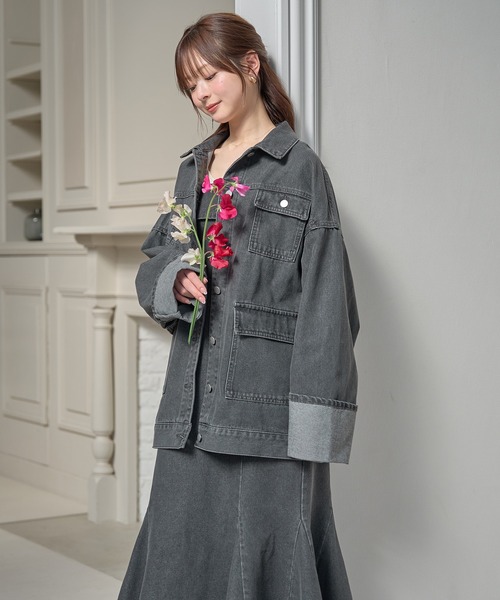 denim over jacket / デニムオーバージャケット（デニムジャケット
