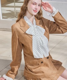 Heather | レーススリーブミドルジャケット 652969(テーラードジャケット)