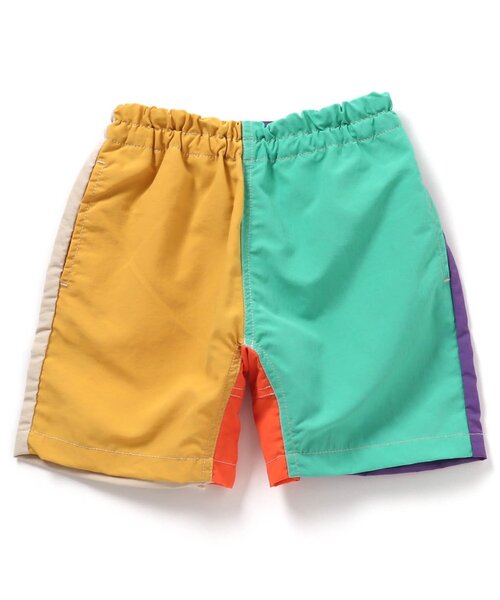 BREEZE（ブリーズ）の「【UVカット/はっ水加工】水陸両用パンツ_ジュニア対応（その他パンツ・キッズ・アイボリー/サーモンピンク/レッド/ライム/レインボー/グリーン/イエロー/その他11/ロイヤルブルー/オレンジ/ネイビー/ミント/チャコール/ベージュ/ブラック/オフホワイト/クリーム/ブルー・100/90/80/150/140/130/120/110）」の17枚目の写真