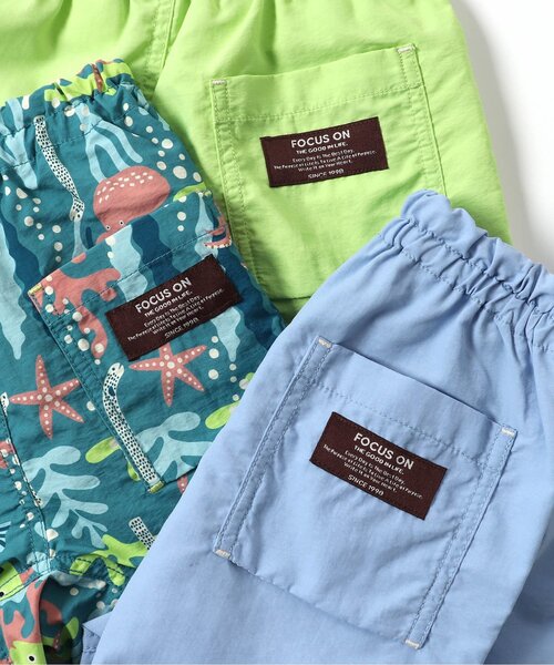 BREEZE（ブリーズ）の「【UVカット/はっ水加工】水陸両用パンツ_ジュニア対応（その他パンツ・キッズ・アイボリー/サーモンピンク/レッド/ライム/レインボー/グリーン/イエロー/その他11/ロイヤルブルー/オレンジ/ネイビー/ミント/チャコール/ベージュ/ブラック/オフホワイト/クリーム/ブルー・100/90/80/150/140/130/120/110）」の19枚目の写真