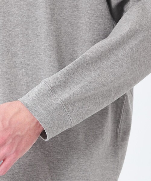 MACKINTOSH PHILOSOPHY(マッキントッシュ フィロソフィー)の「【WEB&一部店舗限定】バッキンガムベア コンパクトスムース ハーフジッププルオーバー(Tシャツ/カットソー・メンズ・グレー系その他/ダークネイビー・38/40)」の9枚目の写真