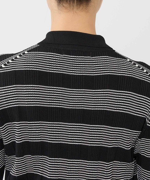 BABYLONE（バビロン）の「クラシックラインポロ（ポロシャツ・レディース・ブラウン/ブラック・フリー）」の22枚目の写真