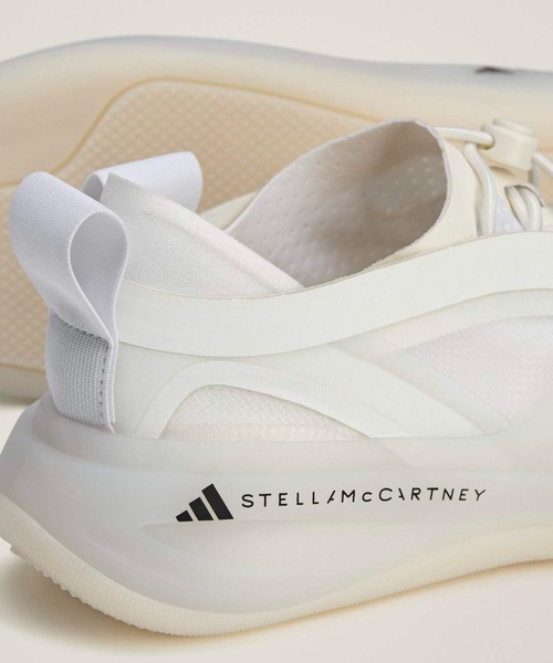 希少 新品 adidasステラ マッカートニー 白 ワンピ プリーツ レース セール】adidas by Stella McCartney スポーツウェア ロー グラウンド