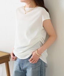 COLLAGE GALLARDAGALANTE | アシメタックフレンチTシャツ/WEB限定カラー展開(Tシャツ/カットソー)