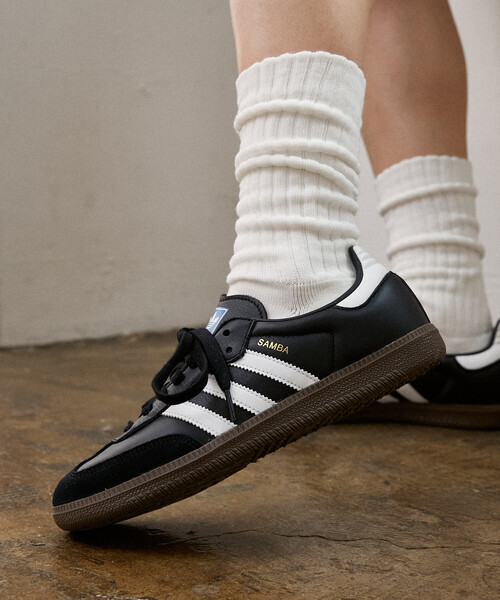 adidas（アディダス）の「adidas/アディダス SAMBA OG / サンバ OG オリジナルス [23.0~28.0cm]　限定展開（スニーカー・メンズ・ホワイト/ブラック・28.0cm/27.0cm/26.0cm/25.0cm/24.0cm/23.0cm）」の5枚目の写真