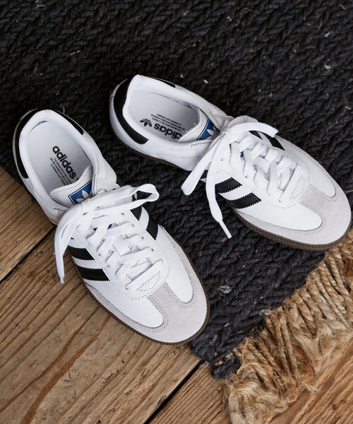 adidas（アディダス）の「adidas/アディダス SAMBA OG / サンバ OG オリジナルス [23.0~28.0cm]　限定展開（スニーカー・メンズ・ホワイト/ブラック・28.0cm/27.0cm/26.0cm/25.0cm/24.0cm/23.0cm）」の7枚目の写真