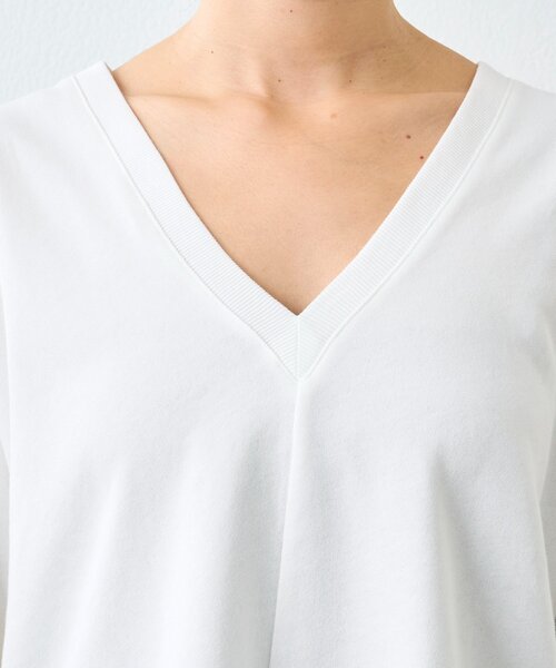 RIVE DROITE（リヴドロワ）の「予約【抜け感】ドルマンオーバースウェット（スウェット・レディース・グレー/モカ/ホワイト・FREE）」の17枚目の写真