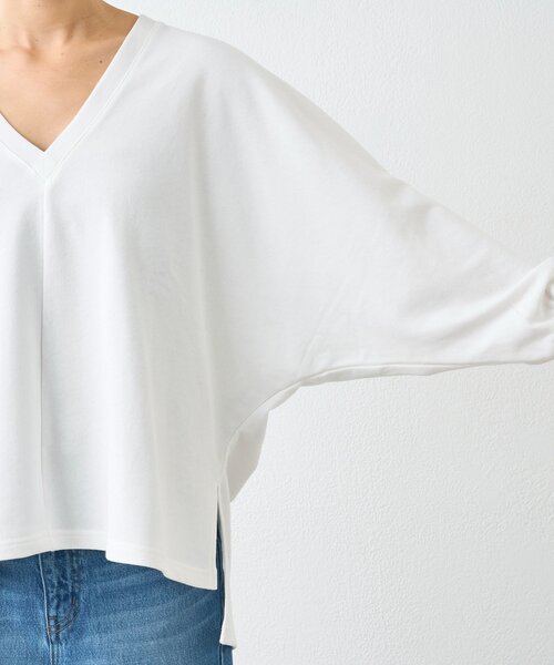 RIVE DROITE（リヴドロワ）の「予約【抜け感】ドルマンオーバースウェット（スウェット・レディース・グレー/モカ/ホワイト・FREE）」の20枚目の写真