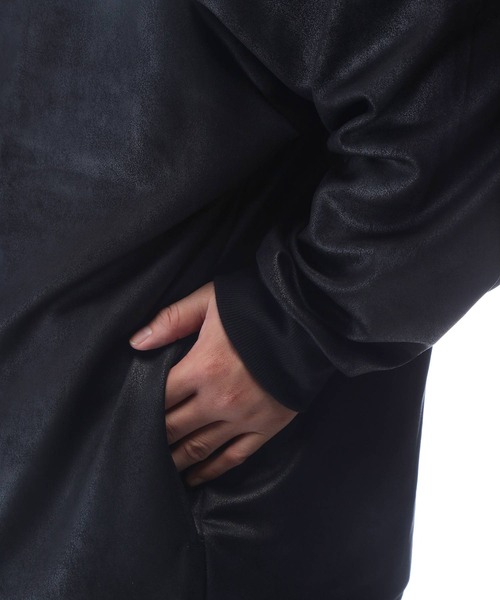 SAKAZEN(サカゼン)の「ジャケット メンズ 大きいサイズ フルジップ スタンド ブルゾン LOUIS CHAVLON (ルイシャブロン)(ブルゾン・メンズ・ブラック/ブラウン・3L/4L/5L)」の9枚目の写真