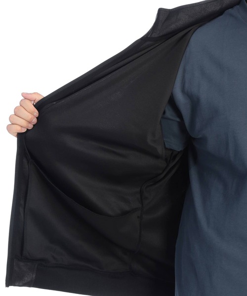 SAKAZEN(サカゼン)の「ジャケット メンズ 大きいサイズ フルジップ スタンド ブルゾン LOUIS CHAVLON (ルイシャブロン)(ブルゾン・メンズ・ブラック/ブラウン・3L/4L/5L)」の6枚目の写真