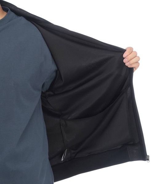 SAKAZEN(サカゼン)の「ジャケット メンズ 大きいサイズ フルジップ スタンド ブルゾン LOUIS CHAVLON (ルイシャブロン)(ブルゾン・メンズ・ブラック/ブラウン・3L/4L/5L)」の7枚目の写真