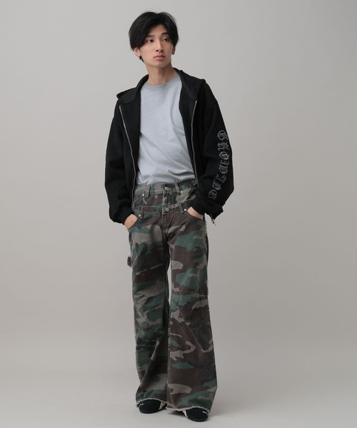 LAND MUSEUM（ランドミュージアム）の「LAND MUSEUM／カモフリンジバギーパンツ（その他パンツ・メンズ・カーキ・LARGE/MEDIUM）」の17枚目の写真