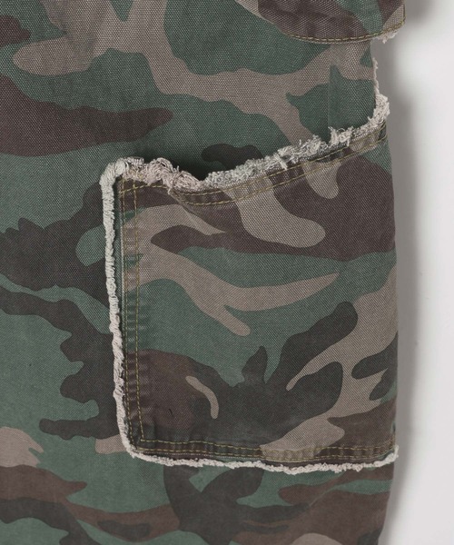 LAND MUSEUM（ランドミュージアム）の「LAND MUSEUM／カモフリンジバギーパンツ（その他パンツ・メンズ・カーキ・LARGE/MEDIUM）」の6枚目の写真
