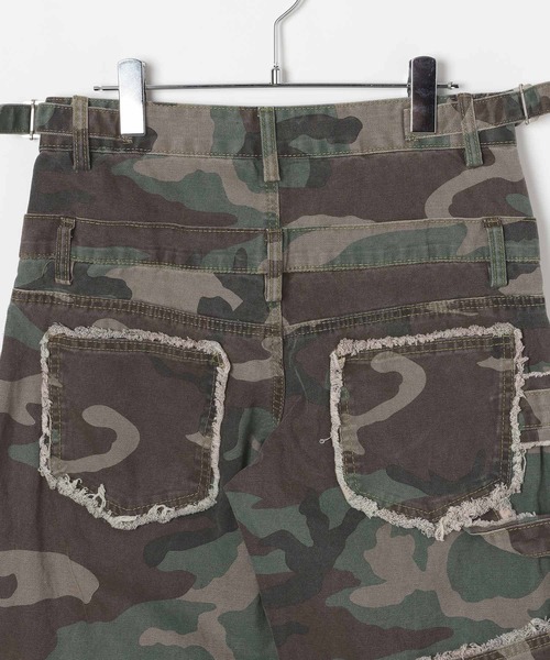 LAND MUSEUM（ランドミュージアム）の「LAND MUSEUM／カモフリンジバギーパンツ（その他パンツ・メンズ・カーキ・LARGE/MEDIUM）」の8枚目の写真