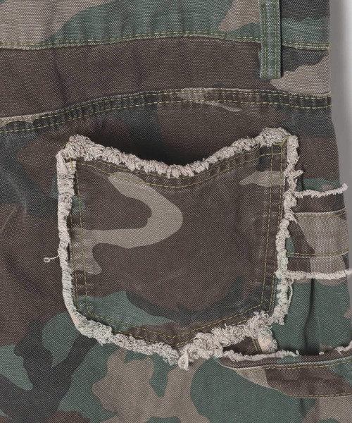 LAND MUSEUM（ランドミュージアム）の「LAND MUSEUM／カモフリンジバギーパンツ（その他パンツ・メンズ・カーキ・LARGE/MEDIUM）」の9枚目の写真