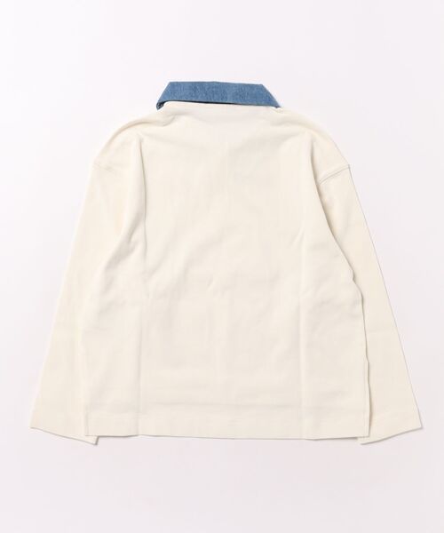 NIKE(ナイキ)の「《NIKEアパレル》G NSW POLO LS TOP(その他トップス・キッズ・ホワイト系その他・160/150/140)」の2枚目の写真