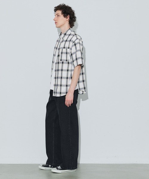 coca（coca）（コカ）の「チェック半袖シャツ（シャツ/ブラウス・メンズ・A・XL/M/L）」の8枚目の写真