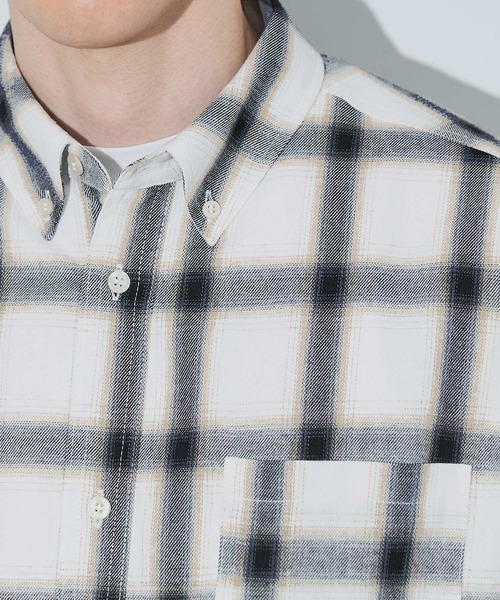 coca（coca）（コカ）の「チェック半袖シャツ（シャツ/ブラウス・メンズ・A・XL/M/L）」の9枚目の写真