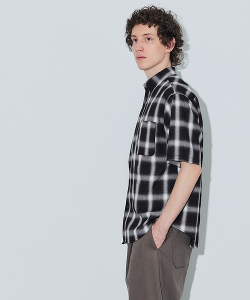 coca（coca）（コカ）の「チェック半袖シャツ（シャツ/ブラウス・メンズ・A・XL/M/L）」の11枚目の写真