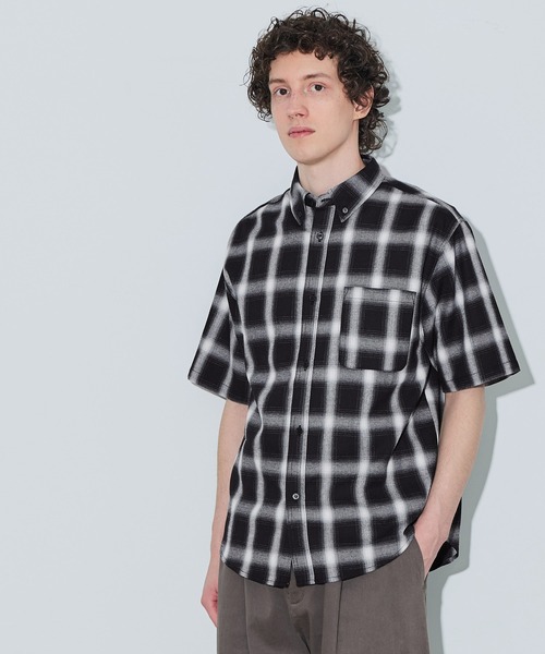 coca（coca）（コカ）の「チェック半袖シャツ（シャツ/ブラウス・メンズ・A・XL/M/L）」の15枚目の写真