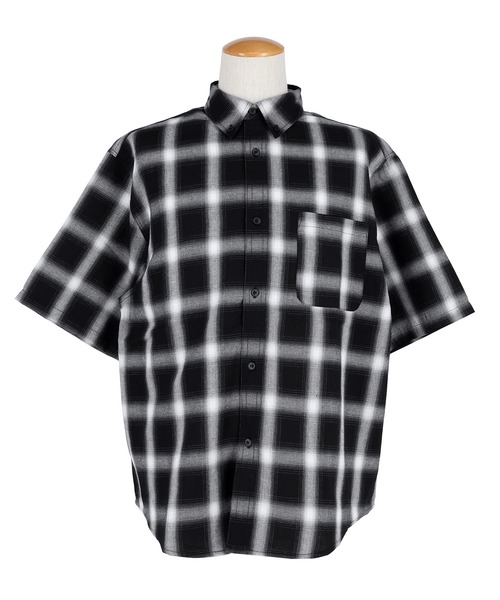 coca（coca）（コカ）の「チェック半袖シャツ（シャツ/ブラウス・メンズ・A・XL/M/L）」の3枚目の写真