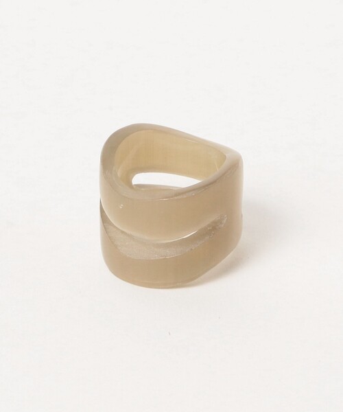 Ray BEAMS(レイビームス)の「【7/31値下げ】L’INDO CHINEUR / Lipo リング in size M(リング・レディース・ホワイト・MEDIUM)」の2枚目の写真