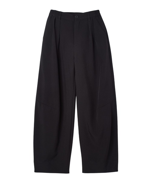 X-girl（エックスガール）の「BARREL LEG SLACKS（スラックス・レディース・ブラック/ベージュ・S/M）」の15枚目の写真