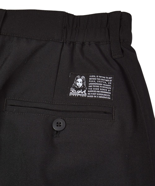 X-girl（エックスガール）の「BARREL LEG SLACKS（スラックス・レディース・ブラック/ベージュ・S/M）」の17枚目の写真