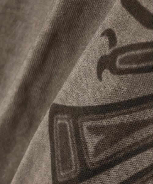 DANKE SCHON（ダンケシェーン）の「DankeSchon/ダンケシェーン/SPRAY BURN NOSLEEVE REDHOT（Tシャツ/カットソー・メンズ・ベージュ・L/M）」の14枚目の写真