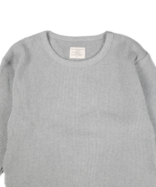 INNOCENT(イノセント)の「【YM002】コールドウェザー EXTRA ヘビーウェイト サーマル ロングスリーブTシャツ(Tシャツ/カットソー・メンズ・ナチュラル/グレー/ブラック・X-LARGE/LARGE)」の20枚目の写真