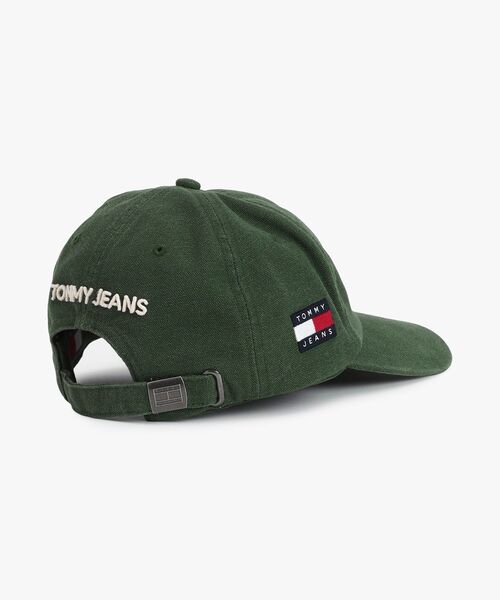 tommy jeans（トミー ジーンズ）の「ワールドジムグラフィックキャップ（キャップ・メンズ・ベージュ/グリーン/ブラック・FREE）」の10枚目の写真