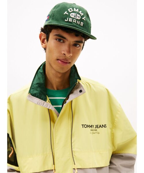 tommy jeans（トミー ジーンズ）の「ワールドジムグラフィックキャップ（キャップ・メンズ・ベージュ/グリーン/ブラック・FREE）」の12枚目の写真
