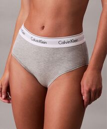 Calvin Klein | Icon Cotton  ロゴ コットン ハイウェスト ビキニ ショーツ(ショーツ)