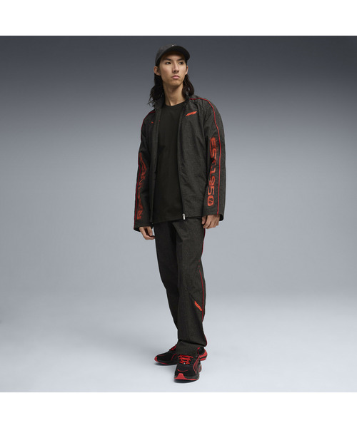 PUMA(プーマ)の「PUMA プーマ メンズ F1 ライフスタイル T7 ジャケット(ブルゾン・メンズ・グレイッシュブルー/ブラック・X-LARGE/SMALL/MEDIUM/LARGE)」の8枚目の写真