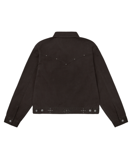 AAKAM(アーカム)の「Frontier Studded Jacket (Brown)(その他アウター・レディース・その他・1/2)」の15枚目の写真