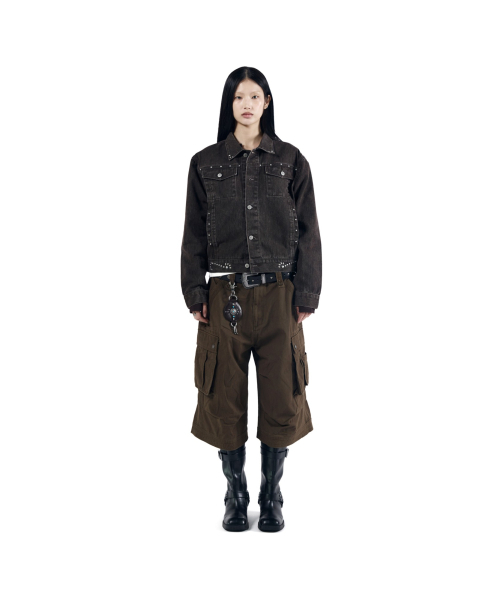 AAKAM(アーカム)の「Frontier Studded Jacket (Brown)(その他アウター・レディース・その他・1/2)」の14枚目の写真